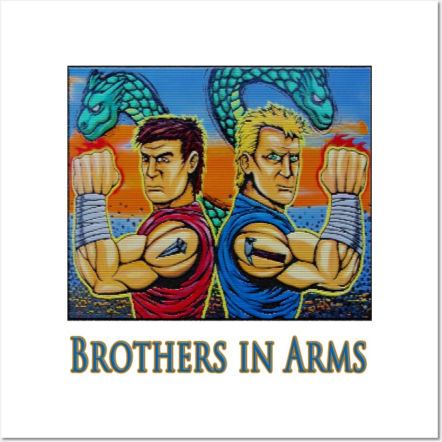 Double Dragon Wall Art by sapanaentertainment